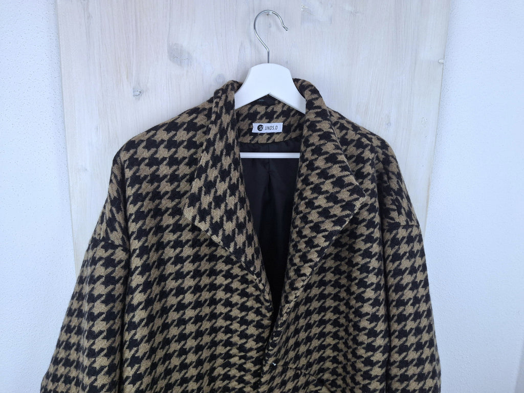 Designbeispiel Mantel Hahnentritt