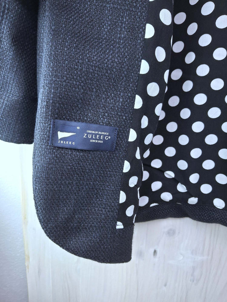 Detailfoto Blazer Chanel Schieferschwarz