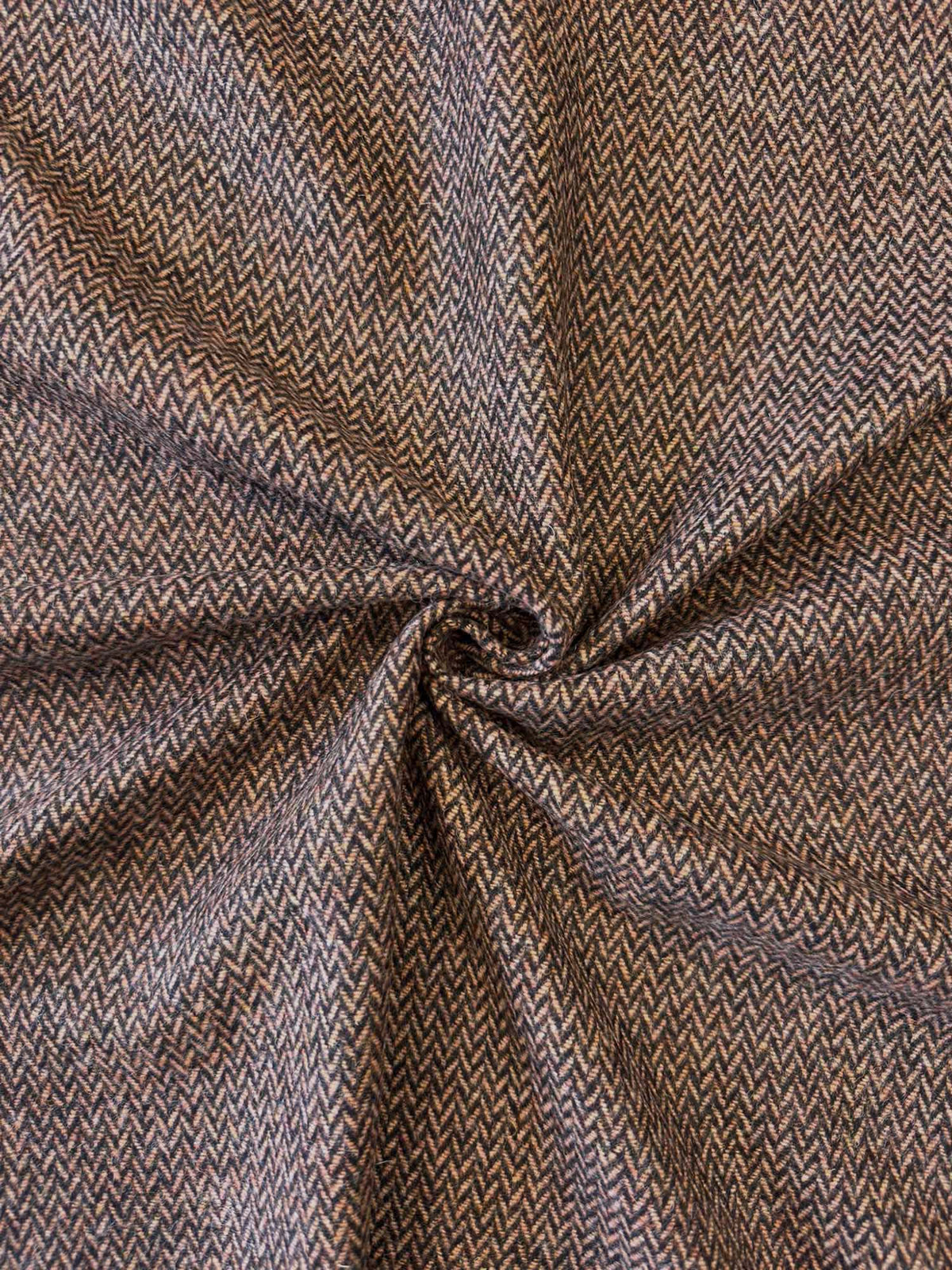 Flanell Herringbone in lachs 