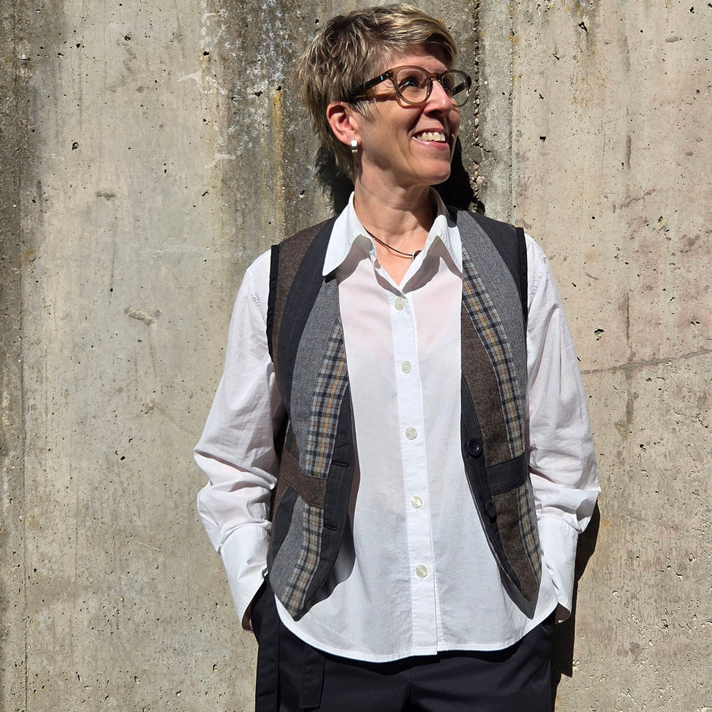 Nähbeispiel Wilde Weste