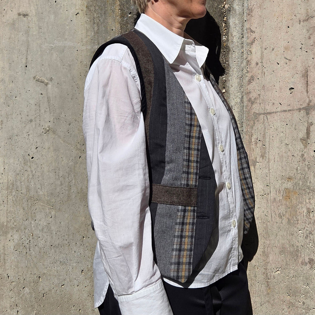 Nähbeispiel Wilde Weste