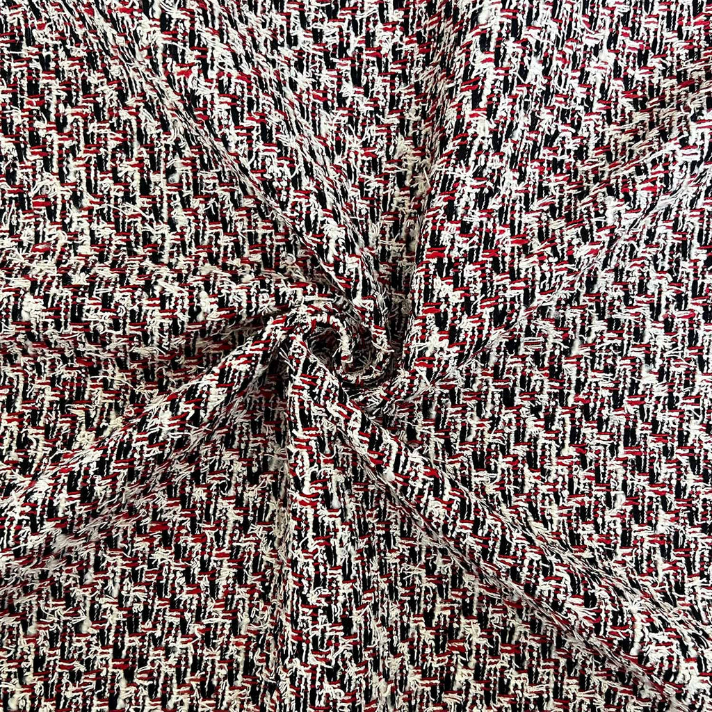 Produktfoto von unserem 3D-Chanel in Schwarz, Weiß und Rot. 