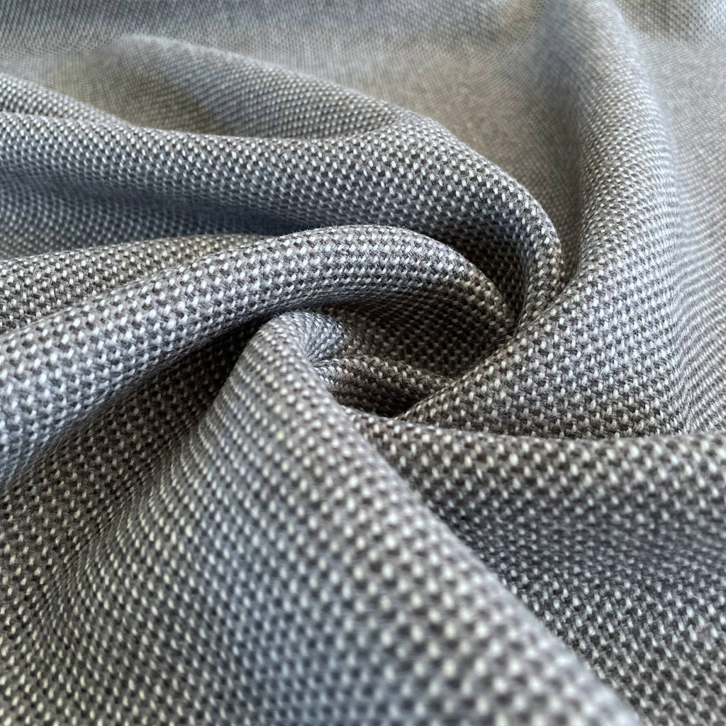 German Tweed Faux Uni in der Farbe Silberwolke
