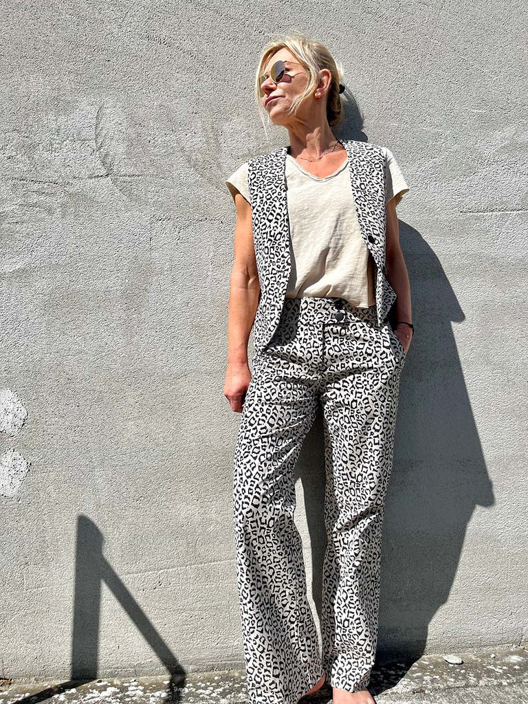 Nähbeispiel von unserem Business-Print Leo