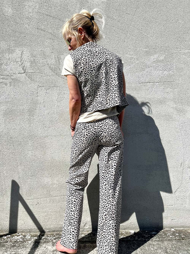 Nähbeispiel von unserem Business-Print Leo