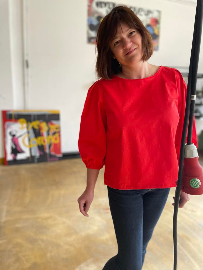 Bluse Svenja aus unserem Cotton Stretch Chino