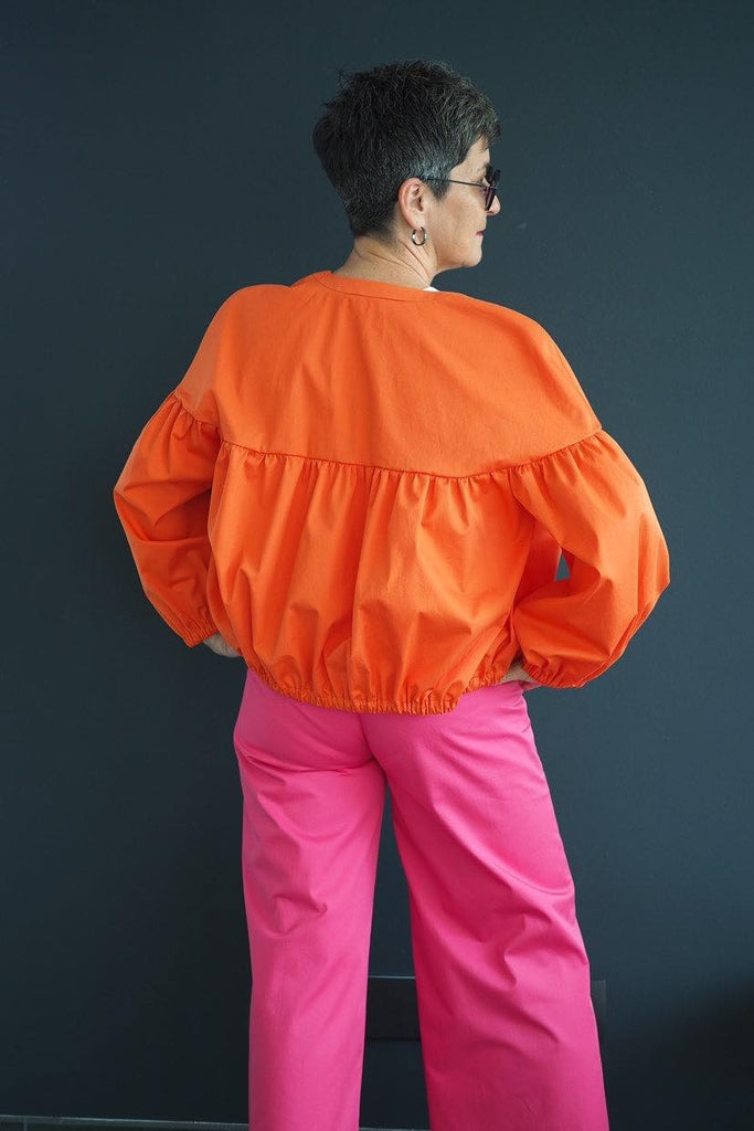 Nähbeispiel von unserem Cotton Stretch 